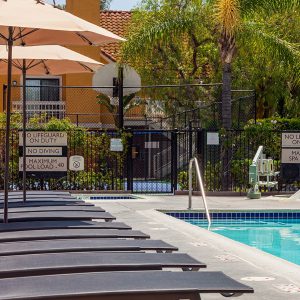 Clementine Hotel Near Disneyland pool